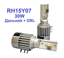Лампи світлодіодні ALed H15 6000K 30W RH15Y07 (2шт)