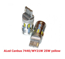 Лампа повторювача повороту LED ALed Canbus 7440/WY21W 25W yellow (2шт)