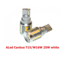 Лампа заднього ходу LED ALed Canbus T15/W16W 25W white (2шт)