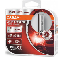 Лампа ксенонова Osram D1S 66140XNL-HCB-DUO Night Breaker Laser +200% (2 шт. у блістері)
