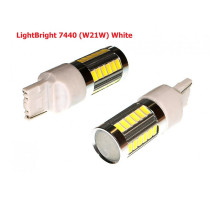 Габарит LED LightBright 7440 (W21W) White (2шт)