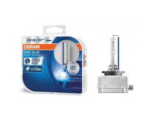 Лампа ксенонова Osram D1S 66140CBB-HCB COOL BLUE BOOST 2 шт