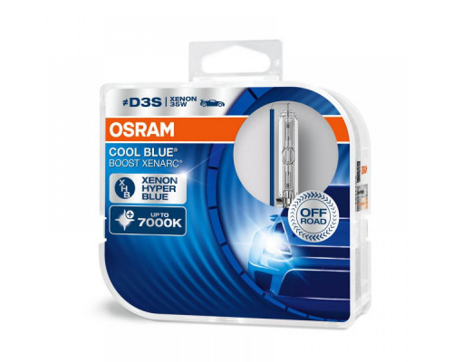 Лампа ксенонова Osram D3S 66340CBB-HCB-DUO Cool Blue Boost 2 шт