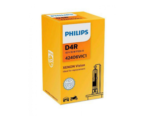 Лампа ксенонова Philips D4R Vision 42406 VIC1 35W P32d-6