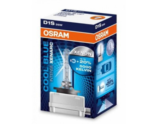 Лампа ксенонова Osram D1S 66140CBI Cool Blue Intense +20