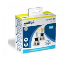 Світлодіодні лампи Narva H3 12/24v 6500K X2 18058 Range Performance