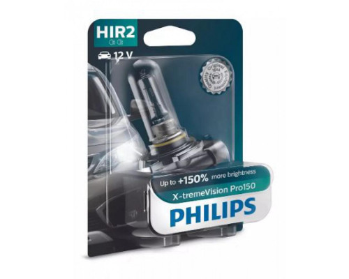 Лампа галогенна Philips HIR2 X-tremeVision Pro150 +150% 55W 12V B1 9012XVPB1