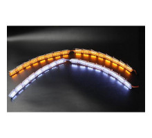 Світлодіодна (LED) стрічка Running Crystall Жовтий-Білий 16 сегментів v3