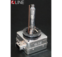 Ксенонова лампа QLine D1S 4300K (+100%) (1 шт)