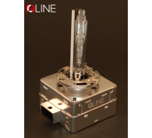 Ксенонова лампа QLine D3S 5500K (100%) MetalBase(1 шт)