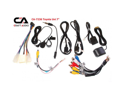 Штатна магнітола CraftAudio CA-7236 Toyota Uni 7'