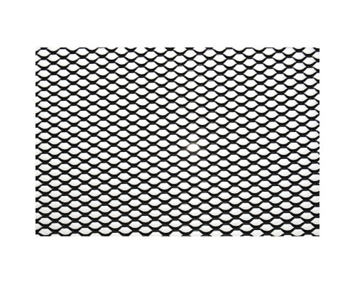 Сітка радіатора універсальна чорна 1х0,3м (комірка 4*9мм)