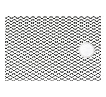 Сетка радиатора универсальная черная 1х0,4м (ячейка 5*10мм)