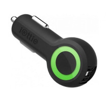 Зарядний пристрій iOttie RapidVOLT Max Dual Port USB Car Charger для iPhone і Android Smartphones Black CHCRIO104BK
