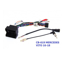 Комплект дротів для магнітол 16PIN CraftAudio CB-619 MERCEDES VITO 16-18