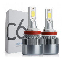 Лампи світлодіодні C6 H11 12-24V COB (2шт)