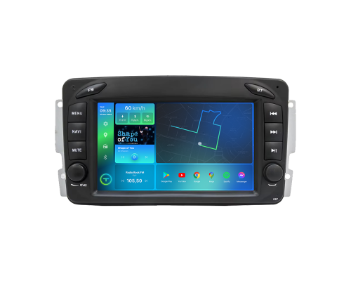 Штатная магнитола Torssen Mercedes C-class W203/W209 F7432 4G Carplay DSP 7''