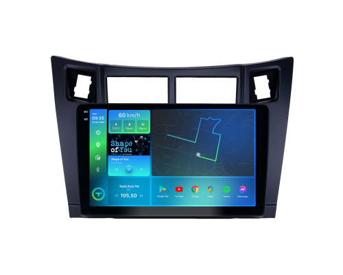 Штатная магнитола Torssen 2K Toyota Yaris Vios 05-11 black F9332 4G Carplay DSP