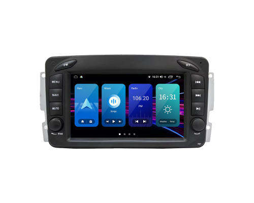 Штатная магнитола Torssen Mercedes C-class W203/W209 NF7 Carplay 7''