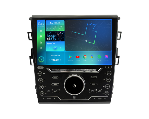 Штатна магнітола Torssen Ford Fusion/Mondeo 2013-2019 з кнопками F9332 4G Carplay DSP