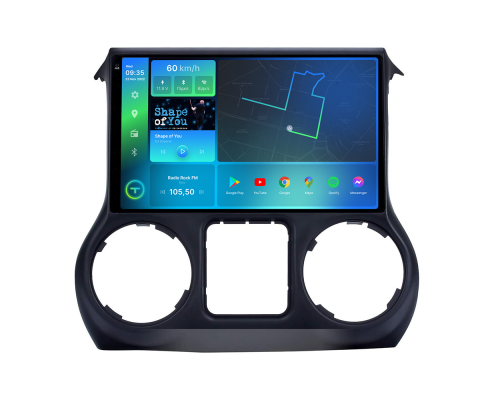 Штатна магнітола Torssen 2K DTS Jeep Wrangler 15-17 F10432 4G Carplay DSP