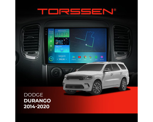 Штатная магнитола Torssen 2K Dodge Durango 2014-2020 F9464 4G Carplay DSP