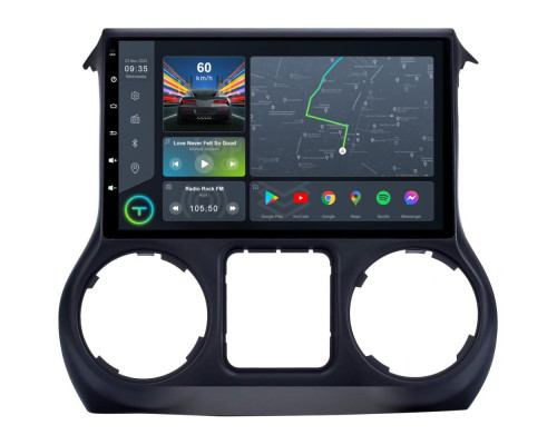 Штатная магнитола Torssen Jeep Wrangler 15-17 F10332 4G Carplay DSP