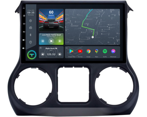 Штатная магнитола Torssen Jeep Wrangler 15-17 FL10 4+64Gb 4G Carplay DSP