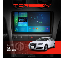 Штатная магнитола Torssen 2K Audi A3 03-12 F9464 4G Carplay DSP