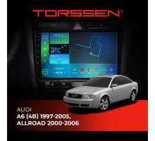 Штатная магнитола Torssen Audi A6 (4B) 97-05 ,Allroad 00-06 F96128 4G Carplay