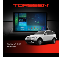 Штатная магнитола Torssen BMW X3 E83 03-10 F9464 4G Carplay DSP