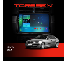 Штатная магнитола Torssen BMW e46 F96128 4G Carplay