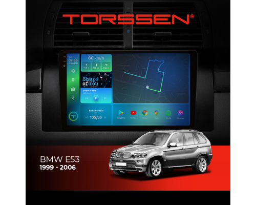 Штатная магнитола Torssen 2K BMW e53 F9464 4G Carplay DSP