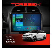 Штатная магнитола Torssen 2K Chery Tiggo 3 14-16 FL10 4+64Gb 4G Carplay DSP