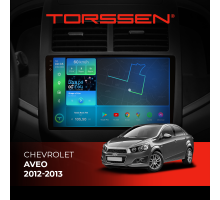 Штатная магнитола Torssen 2K Chevrolet Aveo 12-13 FL9 4+64Gb 4G Carplay DSP