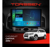 Штатная магнитола Torssen 2K Chevrolet Captiva 16+ FL10 4+64Gb 4G Carplay DSP