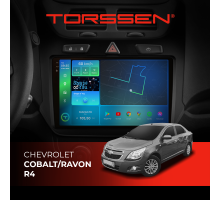 Штатная магнитола Torssen 2K Chevrolet Cobalt/Ravon R4 F9432 4G Carplay DSP