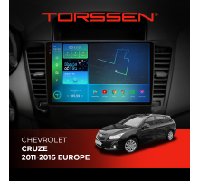 Штатна магнітола 2K Torssen Chevrolet Cruze 11-16 Europe FL9 4+64Gb 4G Carplay DSP