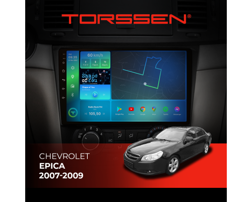 Штатная магнитола Torssen Chevrolet Epica 07-09 F96128 4G Carplay