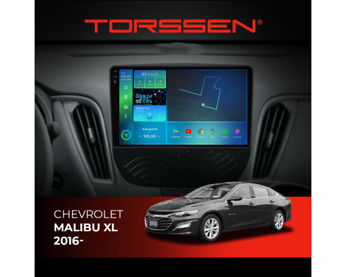 Штатная магнитола Torssen 2K Chevrolet Malibu XL 16- F9464 4G Carplay DSP