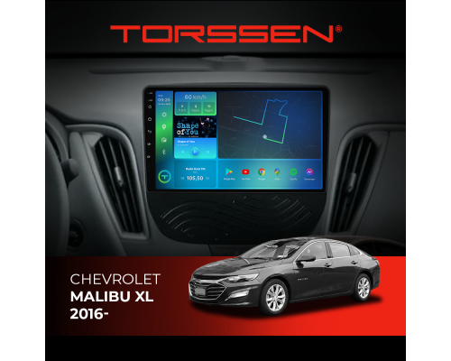 Штатная магнитола Torssen Chevrolet Malibu XL 16- F96128 4G Carplay