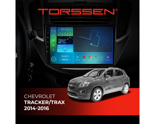 Штатная магнитола Torssen Chevrolet Tracker/Trax 14-16 F96128 4G Carplay DSP