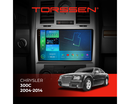 Штатная магнитола Torssen 2K Chrysler 300C 04-14 F9464 4G Carplay DSP