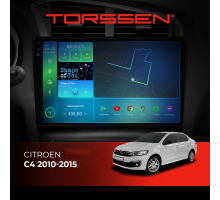 Штатная магнитола Torssen 2K Citroen C4 10-15 FL10 4+64Gb 4G Carplay DSP