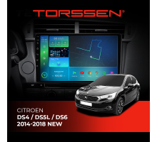 Штатная магнитола Torssen Citroen DS4 / DS5L / DS6 2014-2018 NEW F9464 4G Carplay DSP