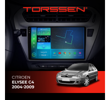 Штатная магнитола Torssen 2K Citroen C4 04-09 FL9 4+64Gb 4G Carplay DSP