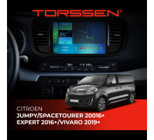 Штатна магнітола Torssen 2K Citroen Jumpy/SpaceTourer 16+/Expert 16+/Vivaro 19+ F9332 4G Carplay DS