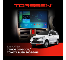 Штатная магнитола Torssen Daihatsu Terios 06-15/Toyota Rush 06-16 F9464 4G Carplay DSP