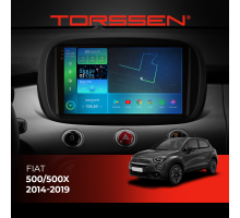 Штатная магнитола Torssen 2K Fiat 500/500X 14-19 F9464 4G Carplay DSP