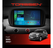 Штатная магнитола Torssen 2K Fiat 500L 12+ FL10 4+64Gb 4G Carplay DSP